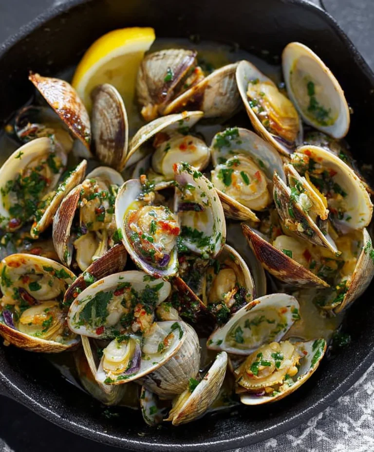 Easy Garlic Butter Sautéed Clams Recipe