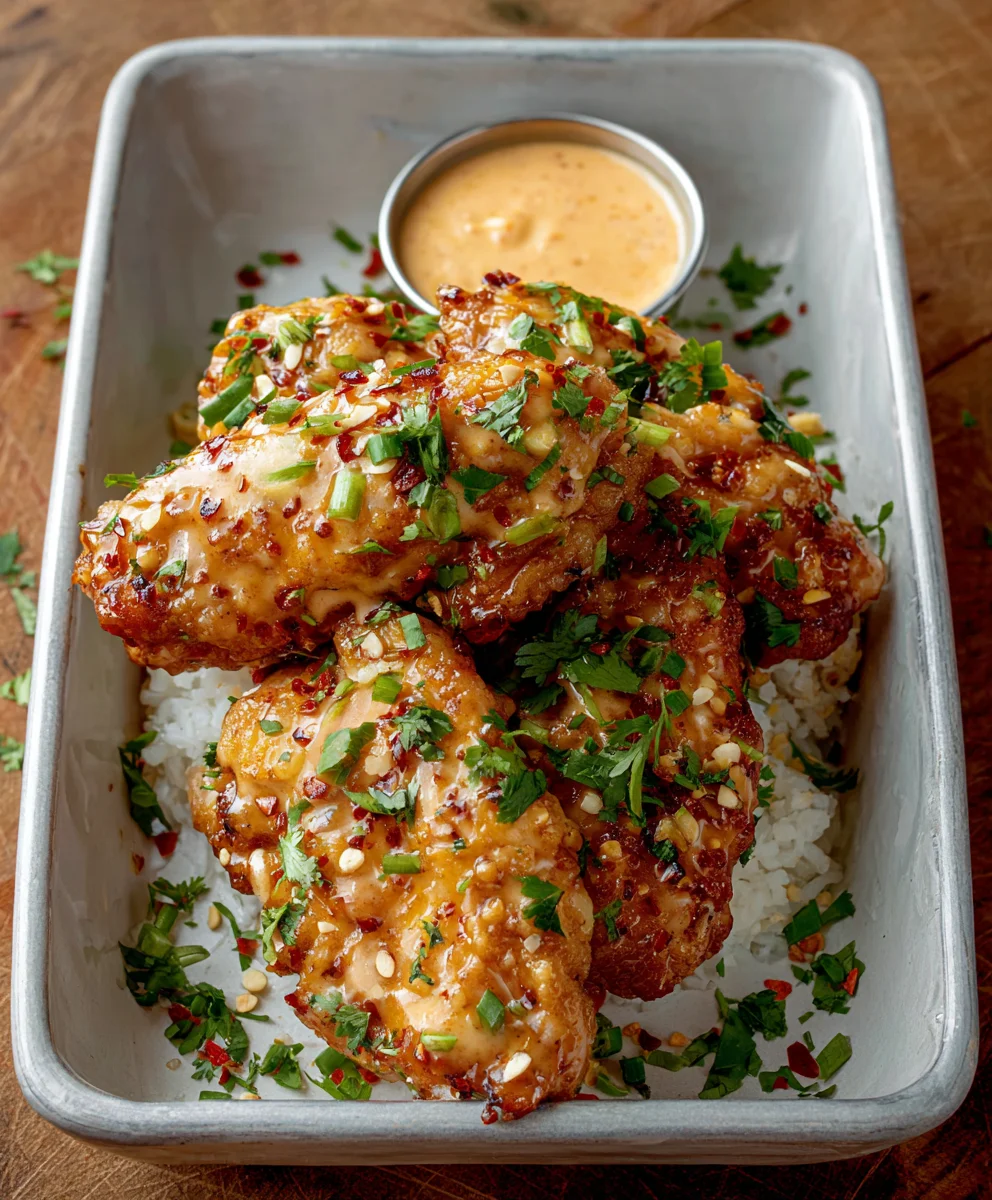 Easy Bang Bang Chicken Recipe - Spicy & Creamy