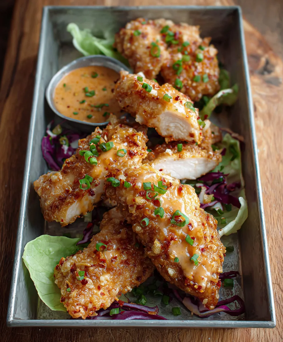 Easy Bang Bang Chicken Recipe - Spicy & Creamy