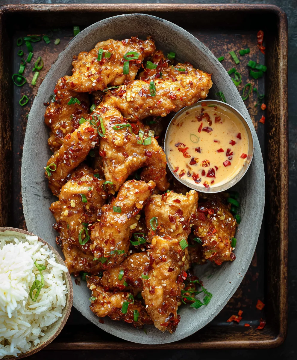 Spicy Bang Bang Chicken Recipe-Sweet Heat Flavor