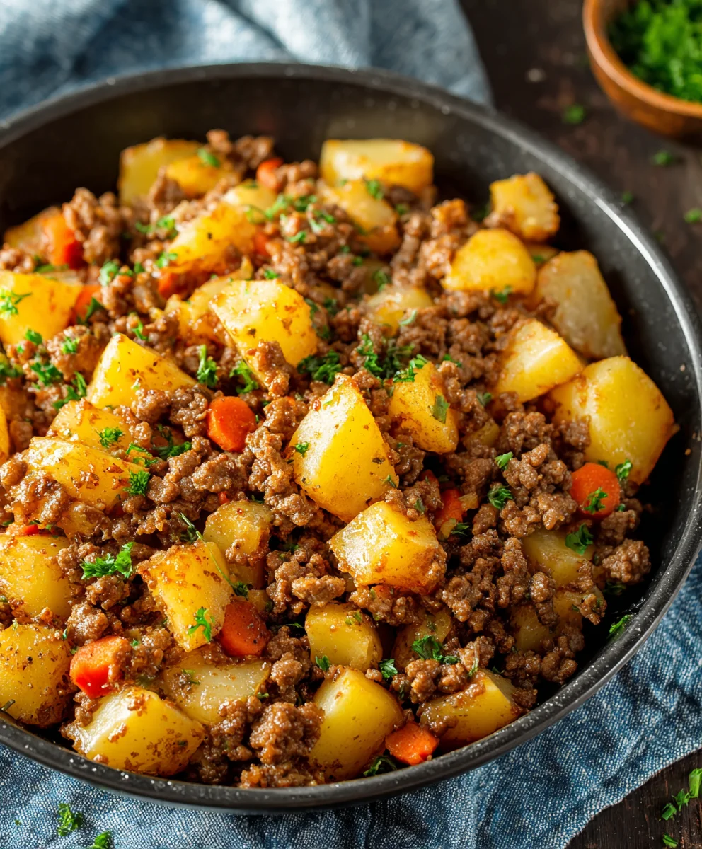 Easy Ground Beef and Potatoes Dinner Recipe