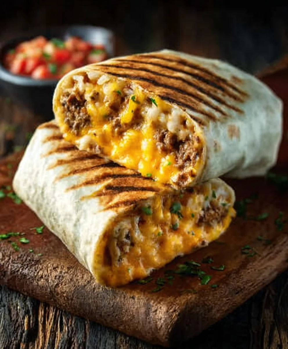 Grilled Cheese Burrito - Ultimate Flavor Fusion