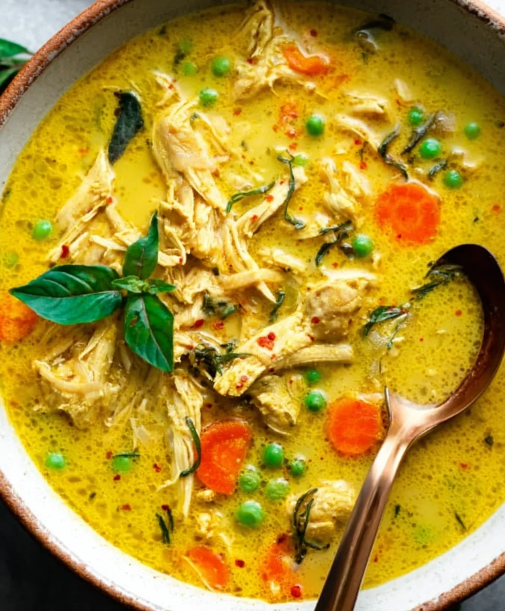 Anti-Inflammatory Turmeric Chicken Soup Recipe