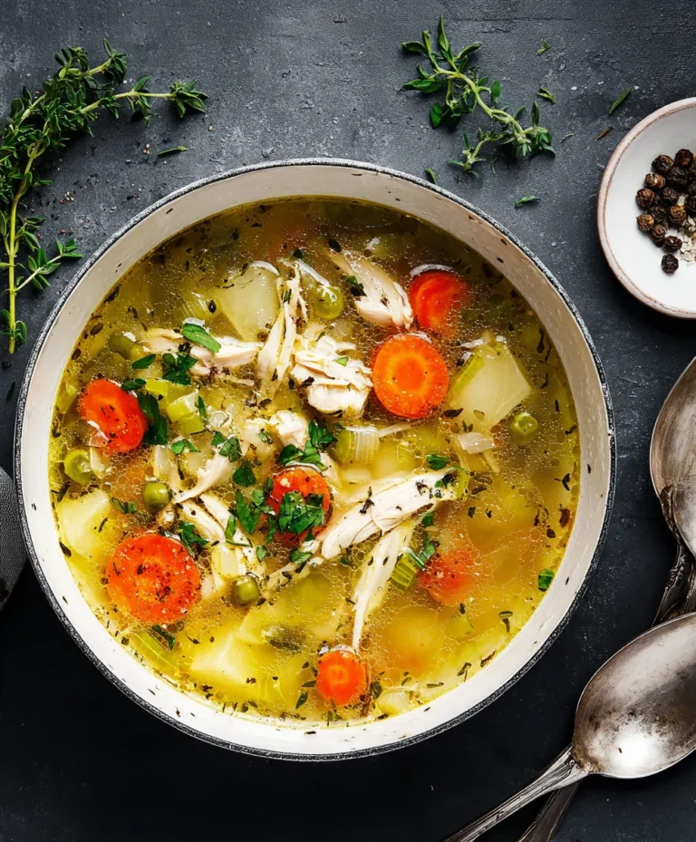Ultimate Chicken Soup Recipe-Hearty & Delicious