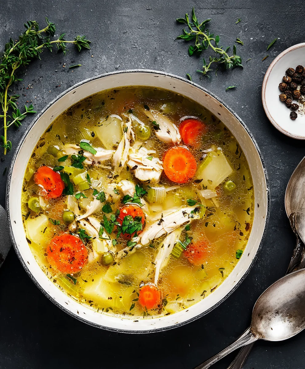Ultimate Chicken Soup Recipe-Hearty & Delicious
