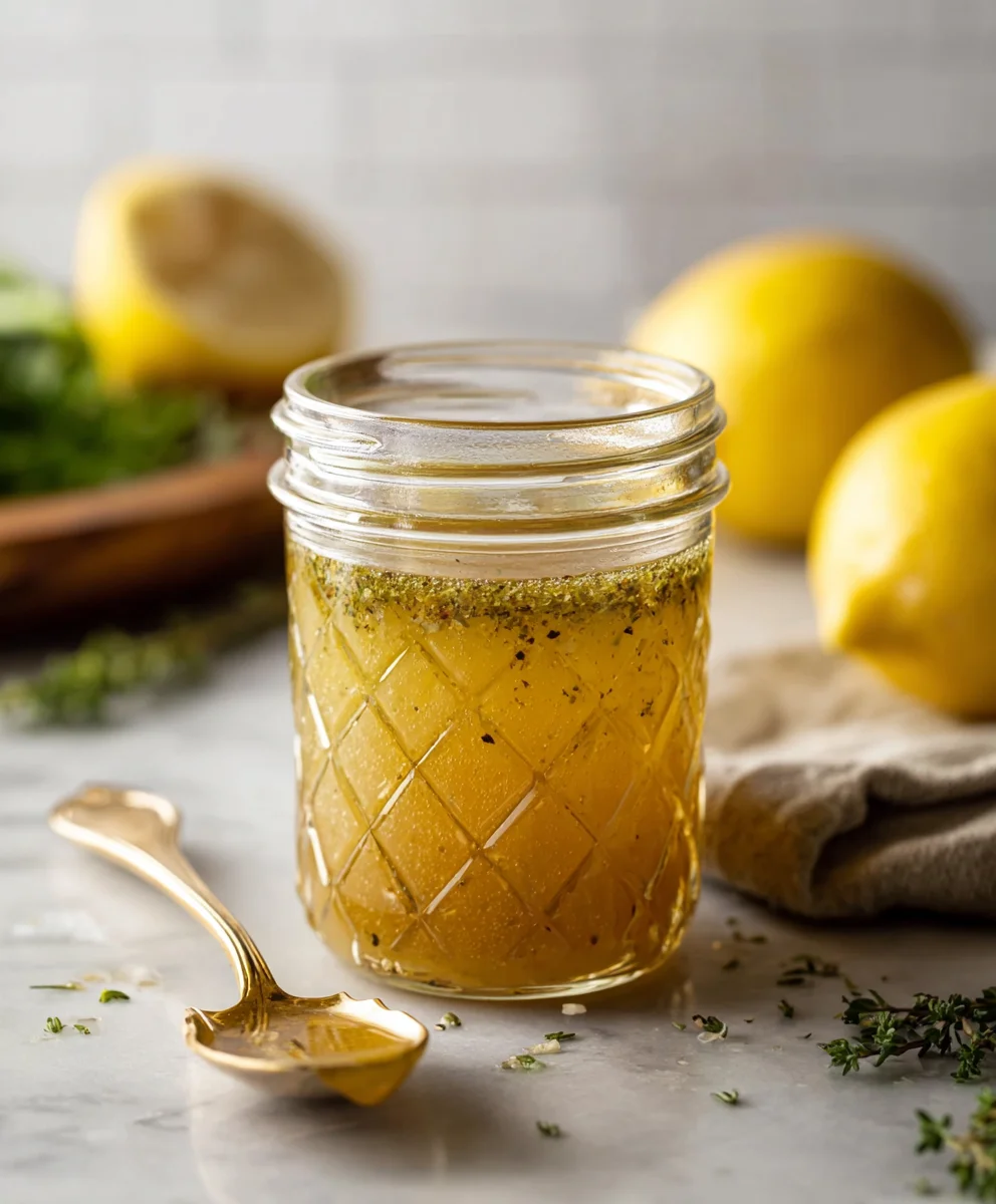 Easy Lemon Vinaigrette Dressing - Quick & Flavorful