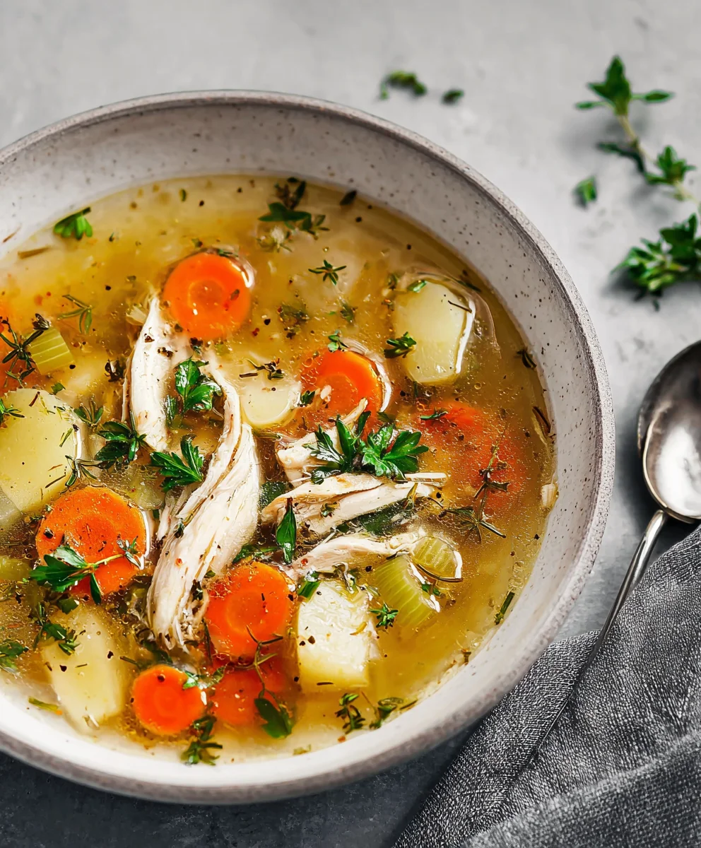Ultimate Chicken Soup Recipe-Hearty & Delicious