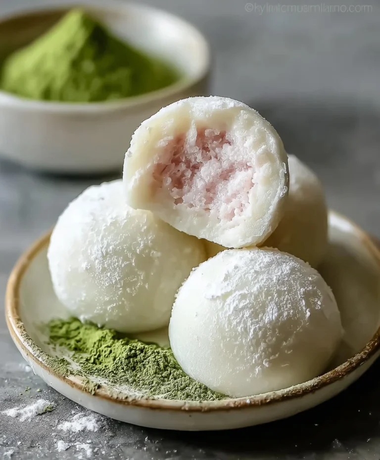Easy Mochi Ice Cream Recipe- Sweet Treat