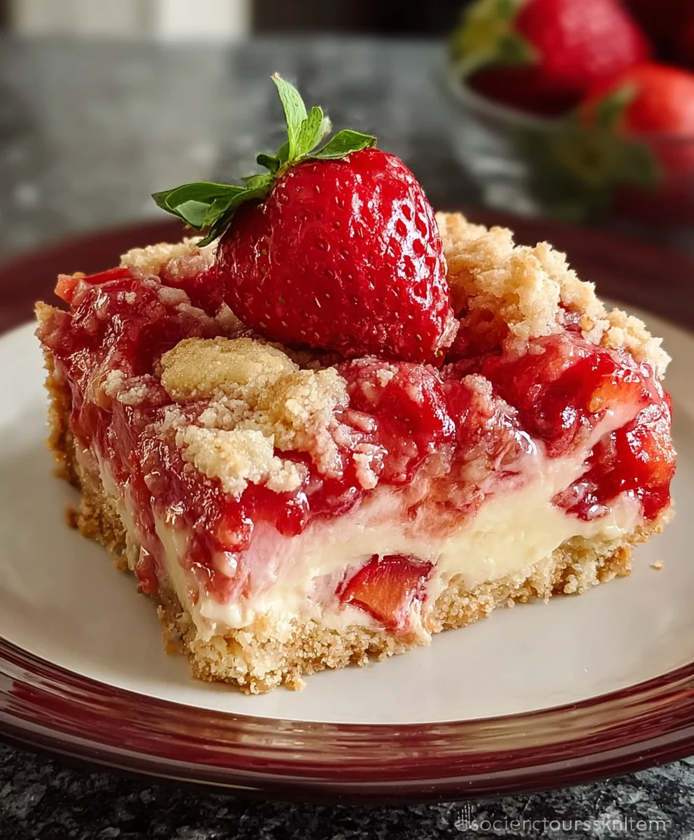 Easy Strawberry Cheesecake Dump Cake Recipe