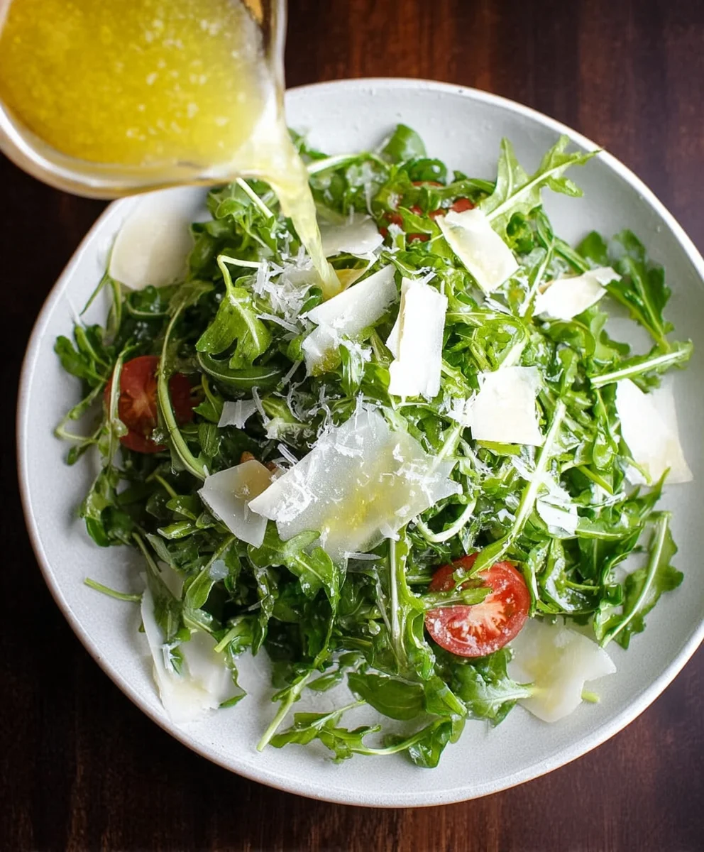 Simple Arugula Salad Recipe- Quick & Fresh Flavor