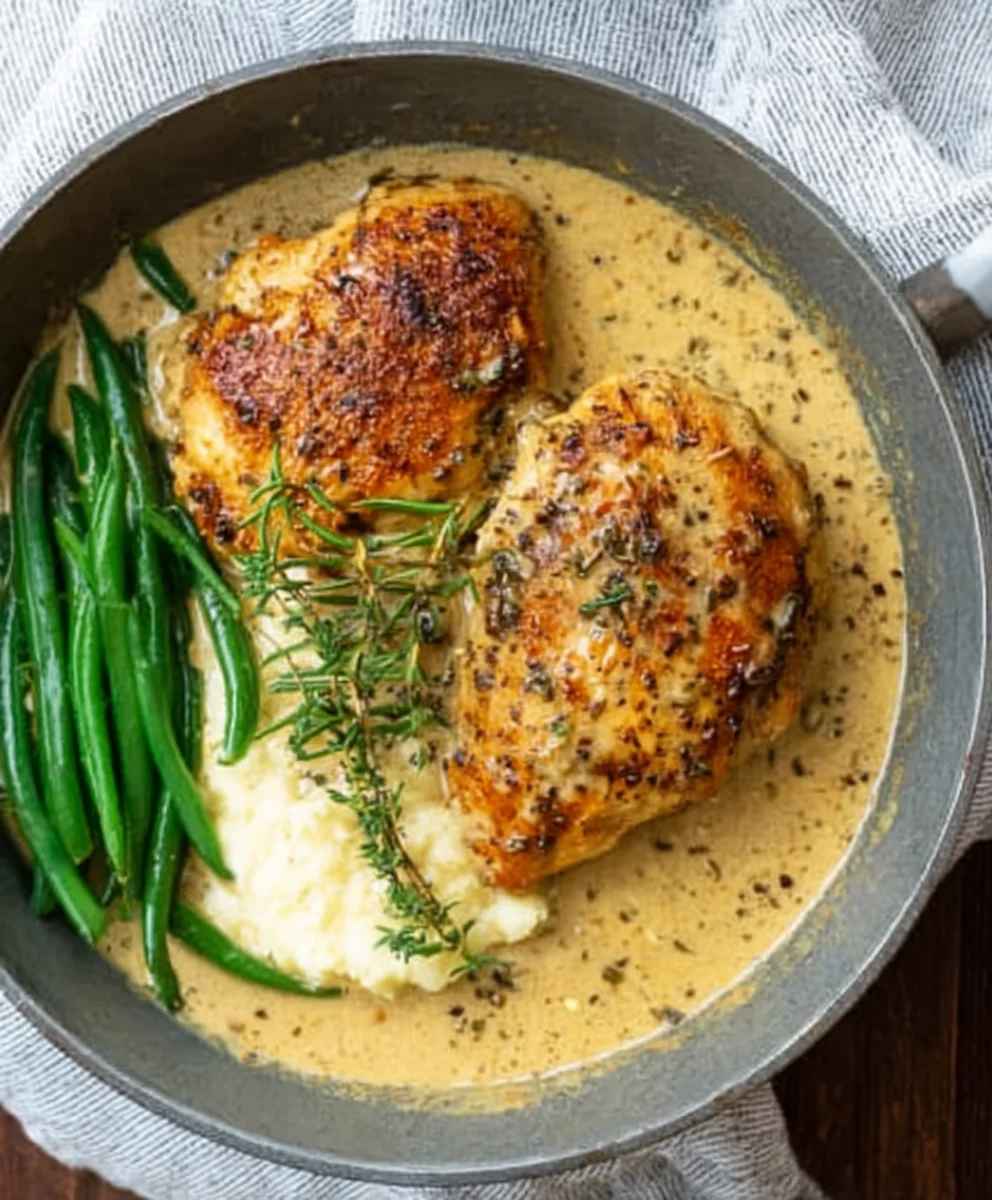 Creamy Garlic Chicken- Easy & Delicious Recipe