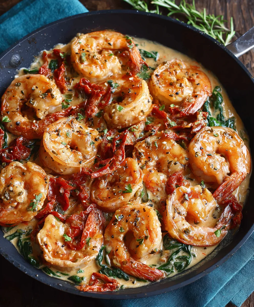 One-Pan Tuscan Shrimp Easy 30-Minute Dinner