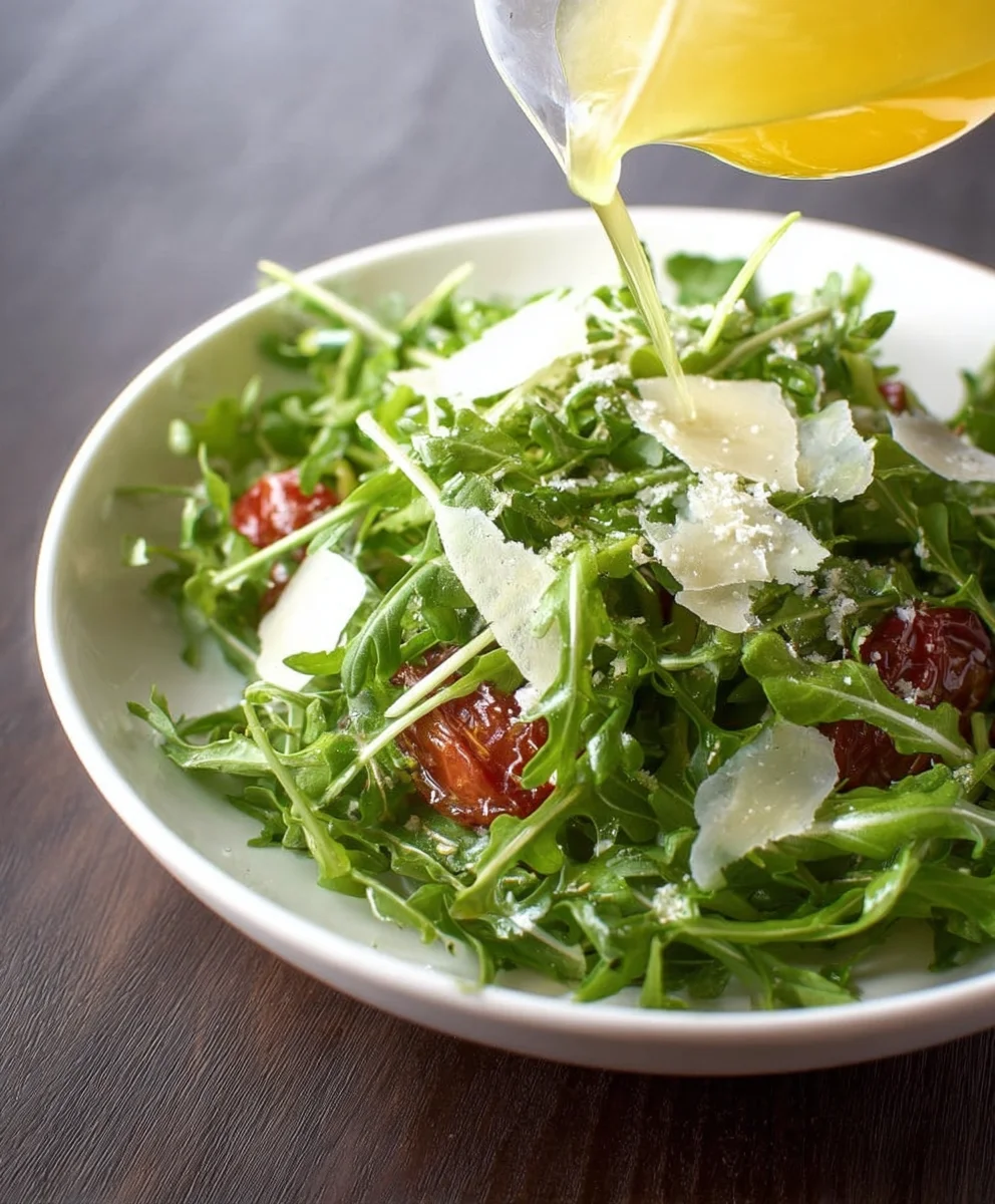 Simple Arugula Salad Recipe- Quick & Fresh Flavor