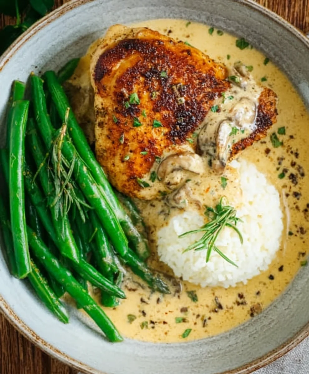 Easy Creamy Garlic Chicken - Best Dinner Recipe