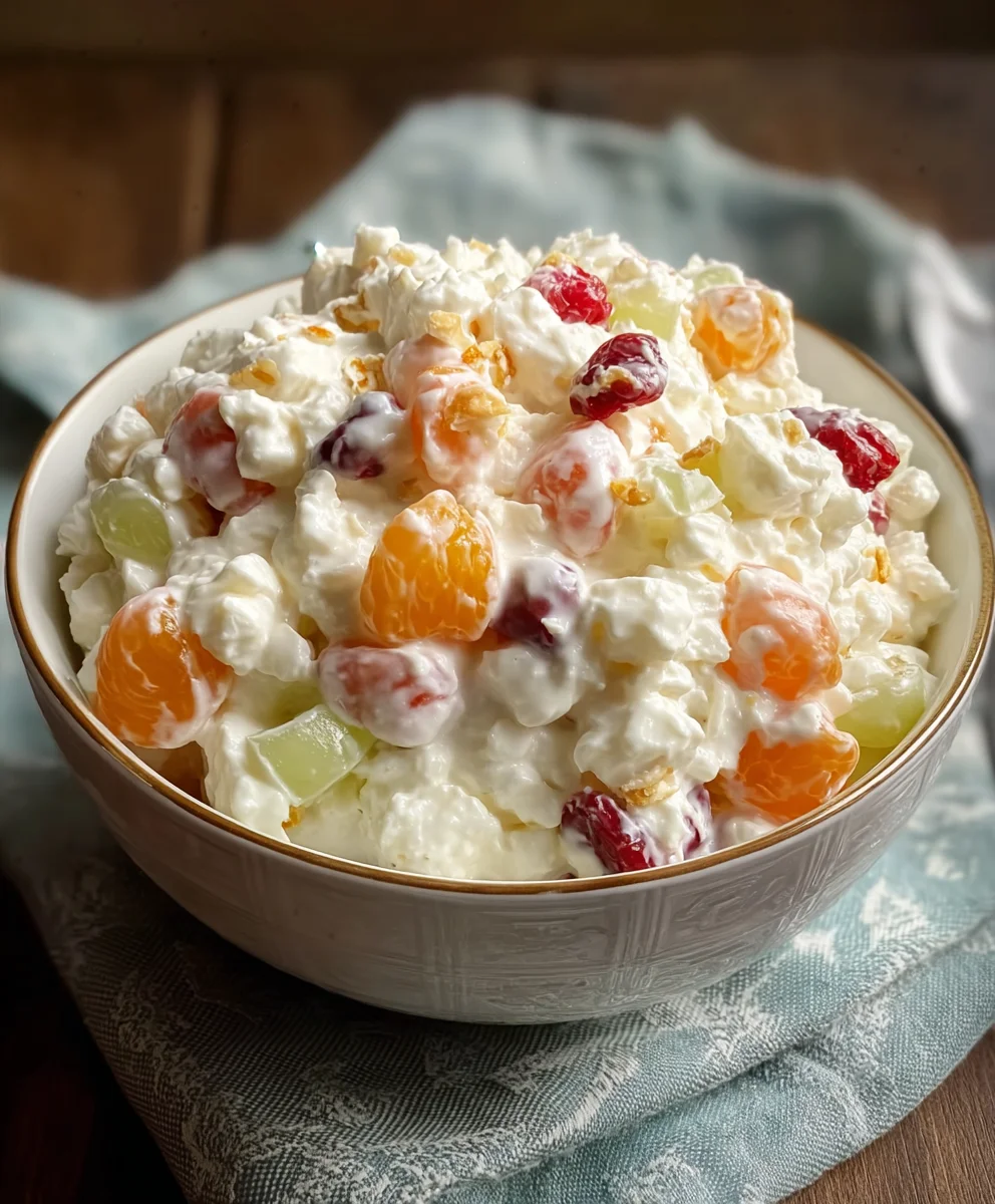 Classic Ambrosia Salad-Easy Retro Dessert Recipe