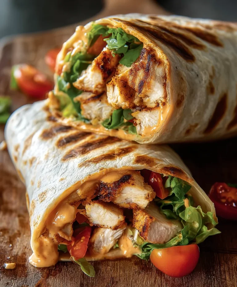 Spicy Chipotle Ranch Grilled Chicken Burrito Recipe