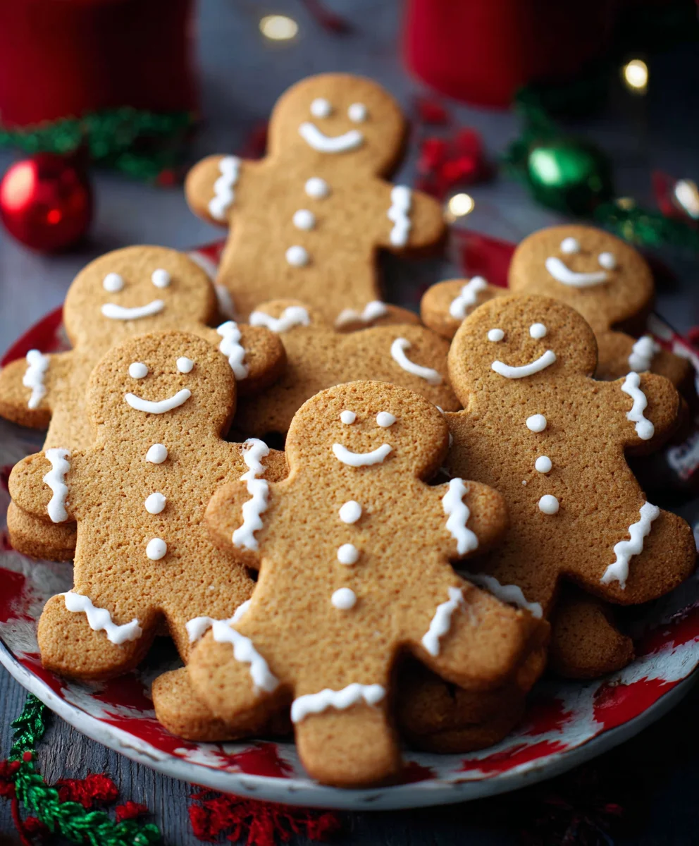 Chewy Gin Extract Gin Extractract Gingerbread Men Cookies