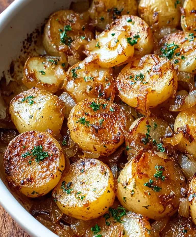 French Onion Potatoes – Rich Beefy Comfort Food