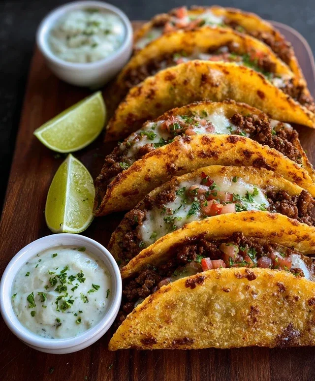 Crispy Ground Beef Tacos