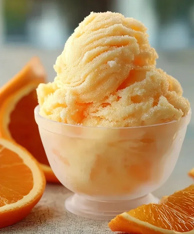 Orange Crush Sherbet