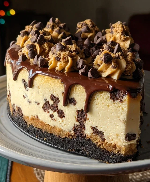 Chocolate Chip Cookie Cheesecake