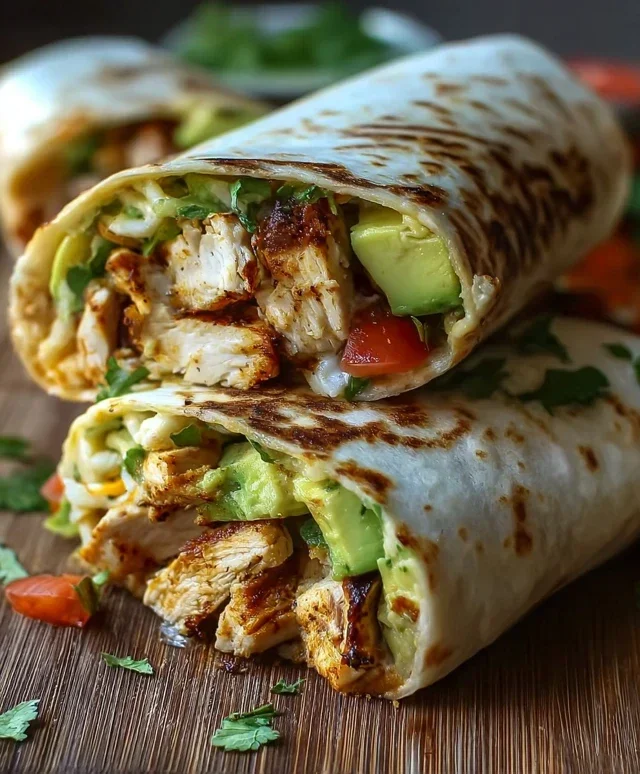 Chicken Avocado Wrap