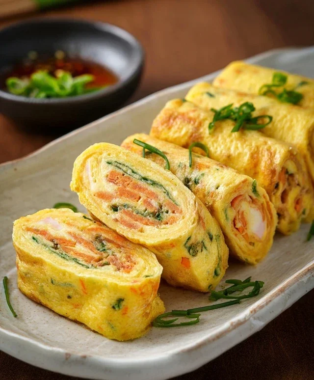 Gyeran Mari (Korean Rolled Omelette)