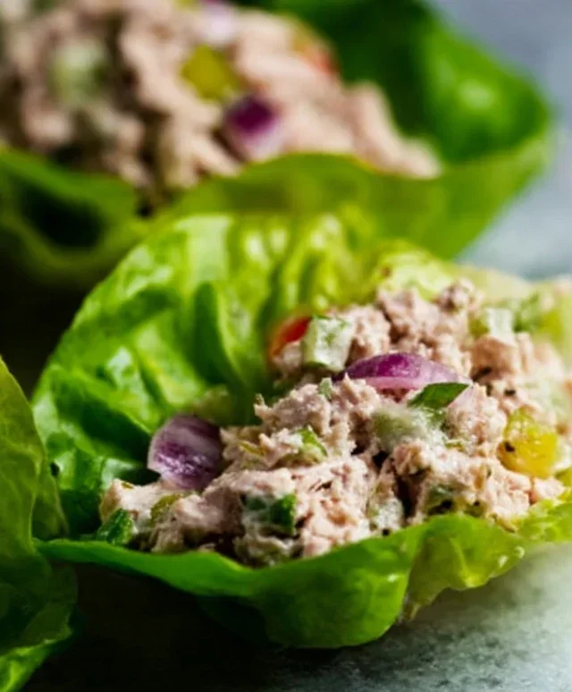 Tuna Lettuce Wraps