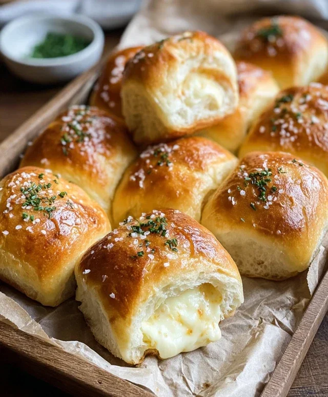 Korean Cream Cheese Garlic Buns