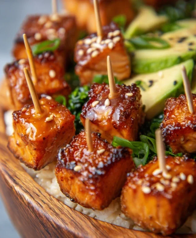 Bang Bang Salmon Bites