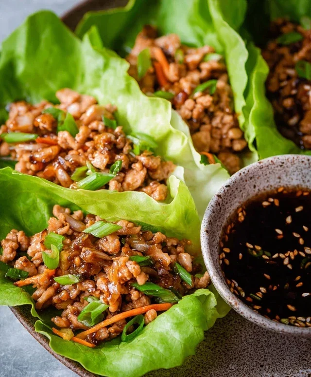 Crunchy PF Chang's Lettuce Wraps
