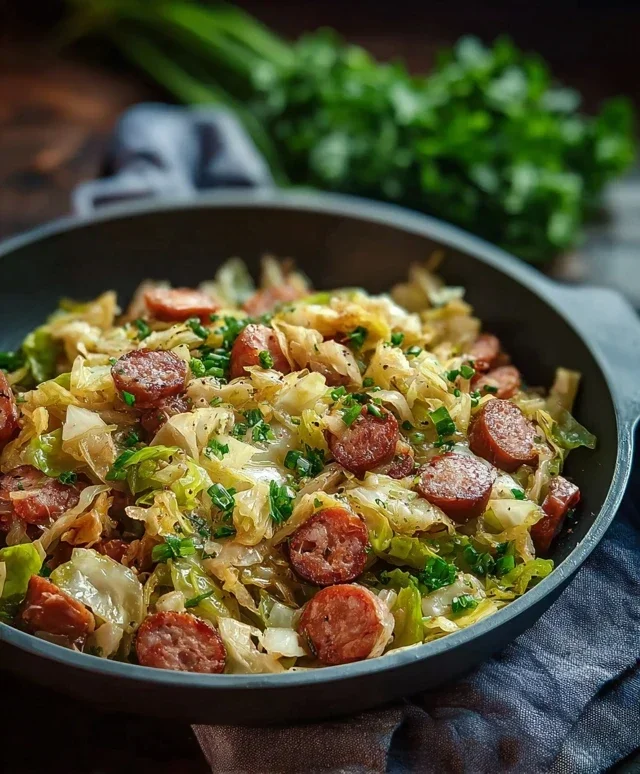 Easy Sausage and Cabbage Stir Fry