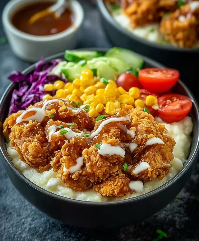 Copycat KFC Bowls
