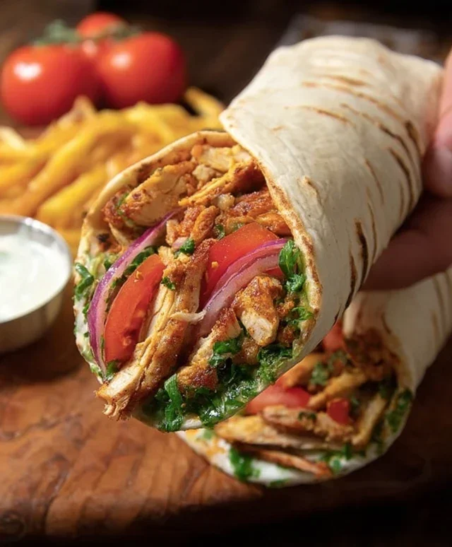 Chicken Shawarma Wrap