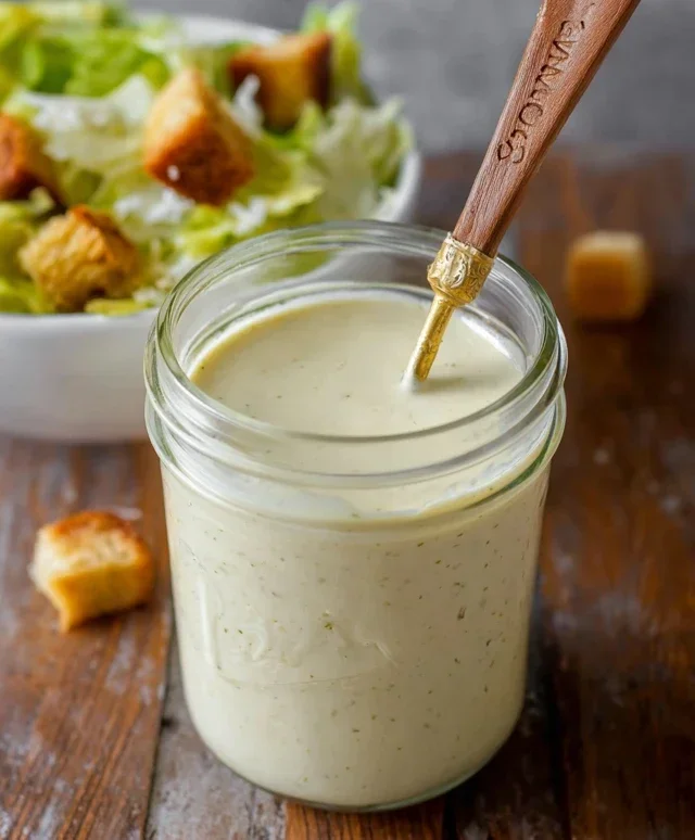 Homemade Caesar Salad Dressing