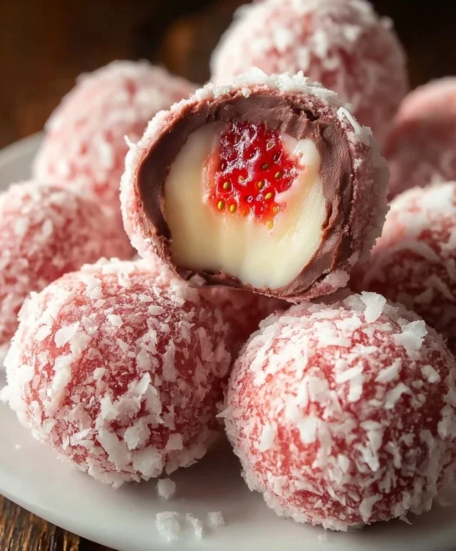 Strawberry Truffles