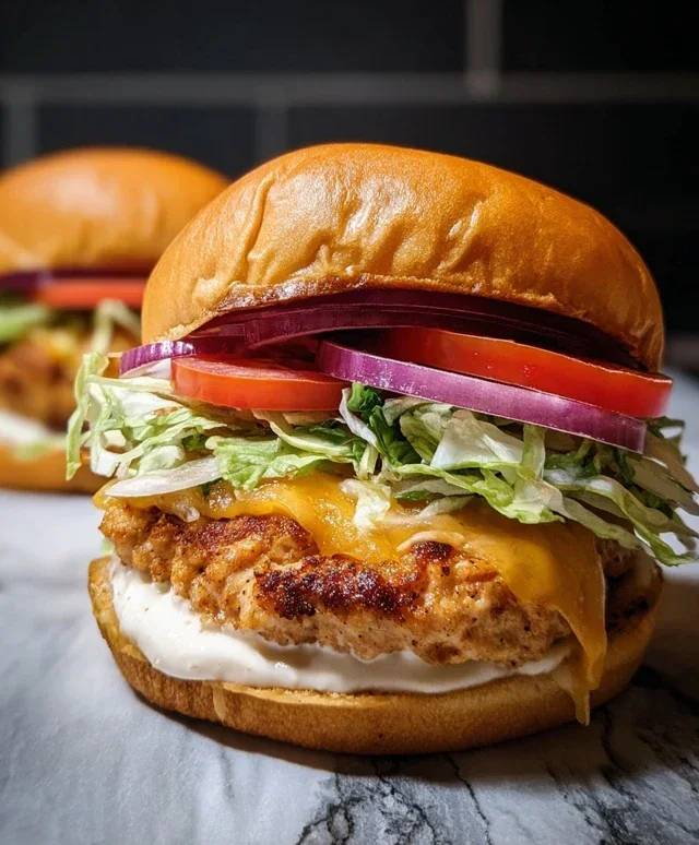 Ground Chicken Smash Burgers