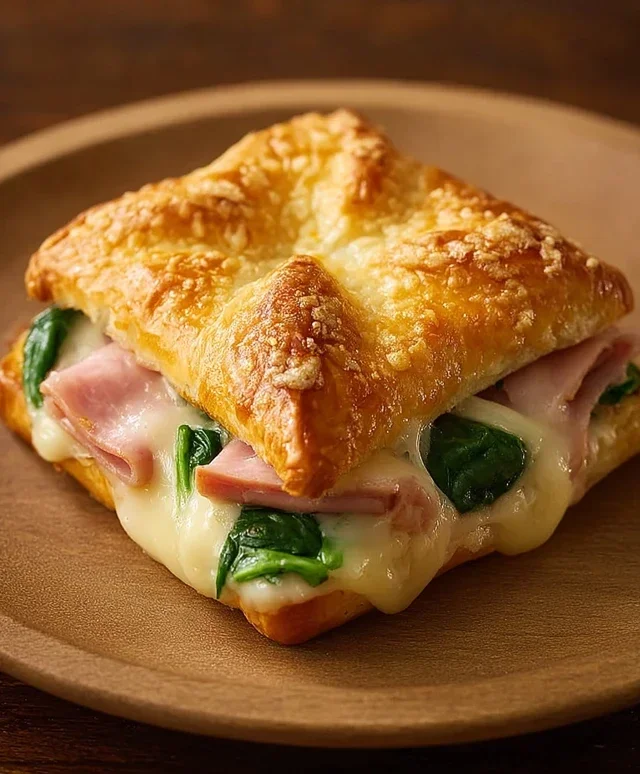 Beef Beef Ham and Cheese with Spinach