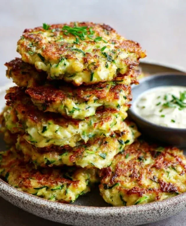 Crispy and Easy Zucchini Fritters Recipe