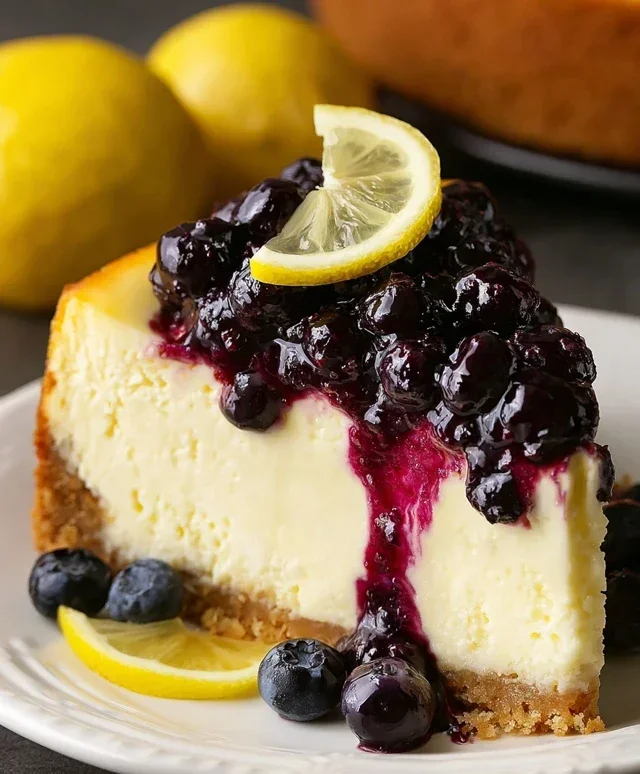 Lemon Blueberry Cheesecake