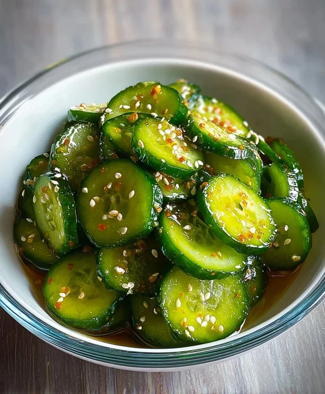 Easy Asian Cucumber Salad
