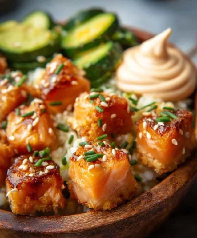 Bang Bang Salmon Bites