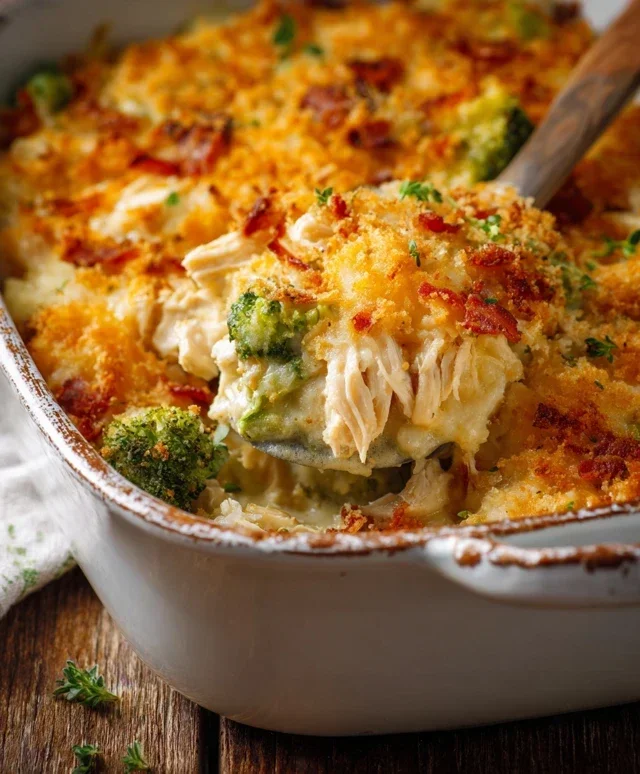 Easy Low Carb Chicken Casserole