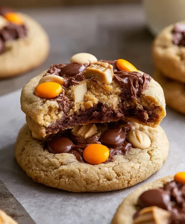 Reese's Cheesecake Cookies
