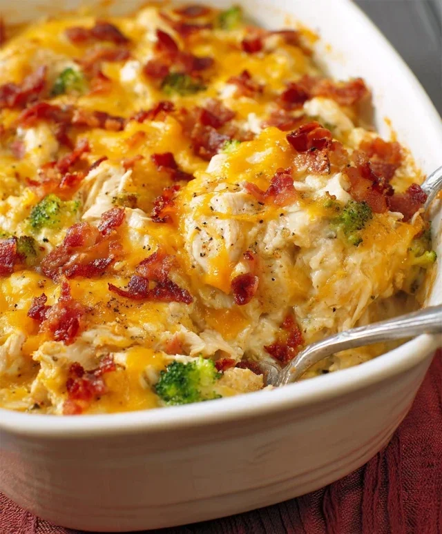 Easy Low Carb Chicken Casserole