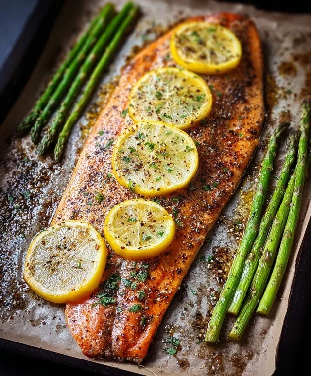 Baked Rainbow Trout with Lemon, Pepper, and Garlic