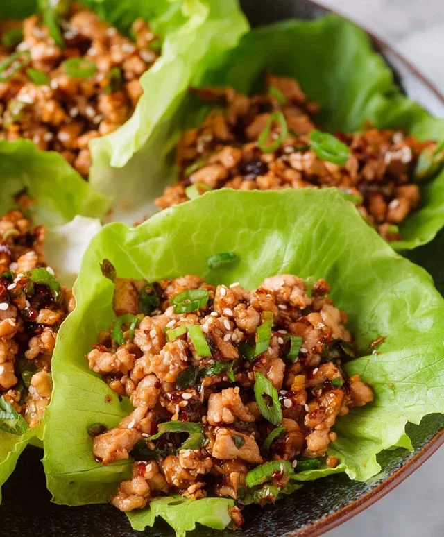 Crunchy PF Chang's Lettuce Wraps