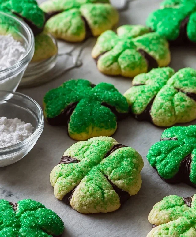 Easy St. Patrick’s Day Cookies