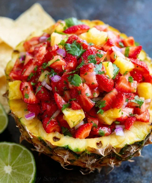 Strawberry Pineapple Salsa Recipe: A Fresh and Flavorful Treat
