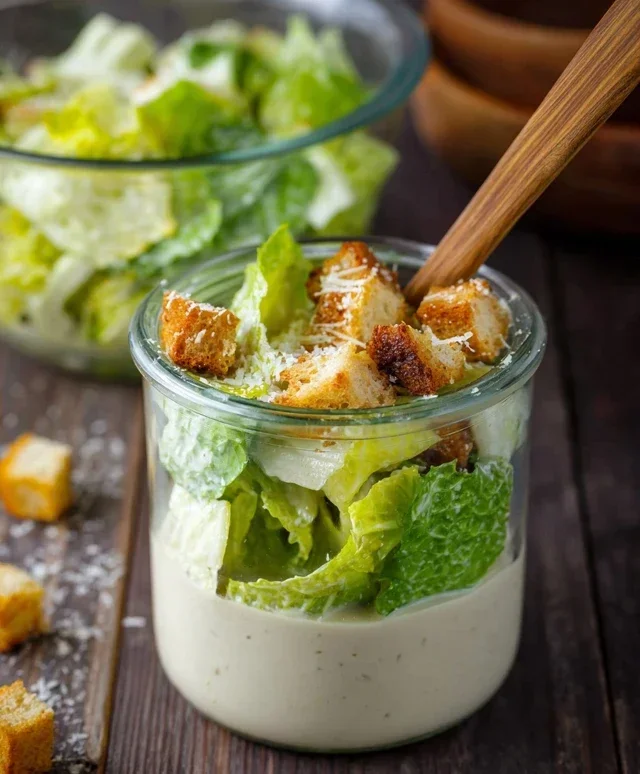 Homemade Caesar Salad Dressing